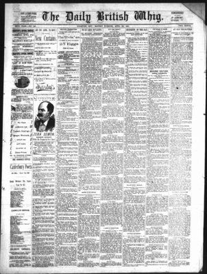 Daily British Whig (1850), 20 Apr 1891