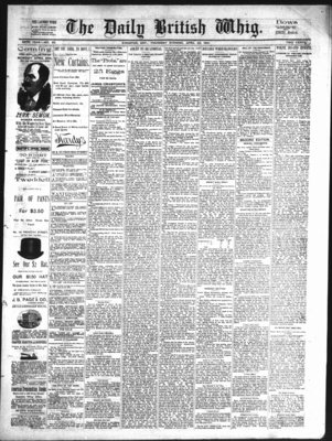 Daily British Whig (1850), 23 Apr 1891