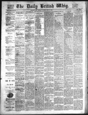 Daily British Whig (1850), 27 Apr 1891