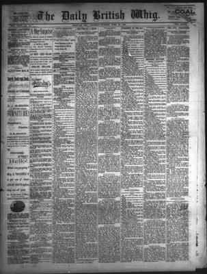 Daily British Whig (1850), 30 Apr 1891