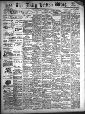 Daily British Whig (1850), 8 May 1891