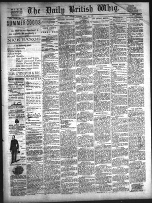 Daily British Whig (1850), 22 May 1891