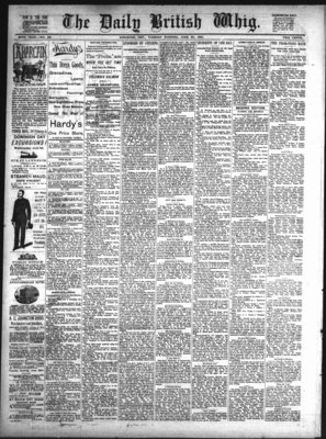 Daily British Whig (1850), 30 Jun 1891