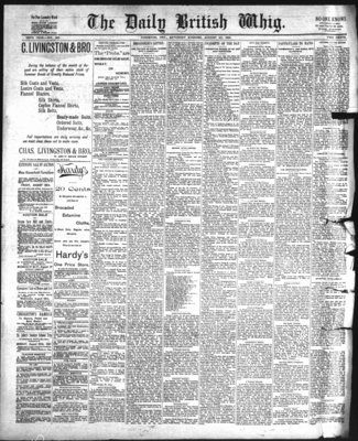 Daily British Whig (1850), 22 Aug 1891