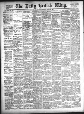 Daily British Whig (1850), 27 Aug 1891