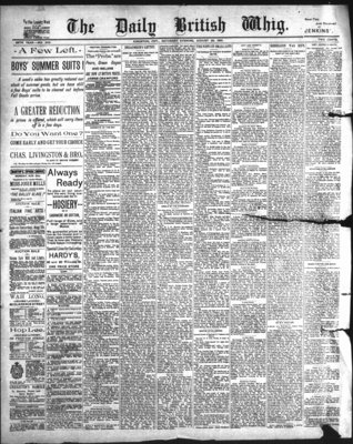 Daily British Whig (1850), 29 Aug 1891