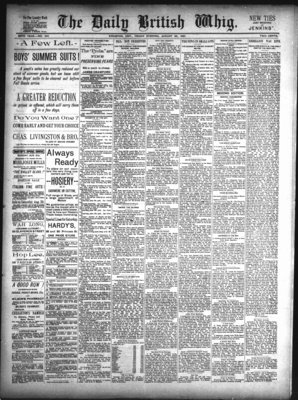 Daily British Whig (1850), 28 Aug 1891