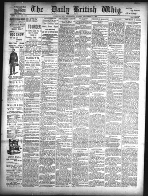 Daily British Whig (1850), 2 Sep 1891