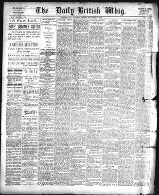 Daily British Whig (1850), 5 Sep 1891