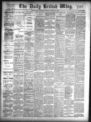 Daily British Whig (1850), 16 Sep 1891