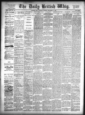 Daily British Whig (1850), 17 Sep 1891