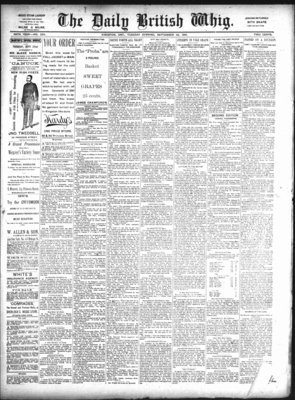 Daily British Whig (1850), 22 Sep 1891