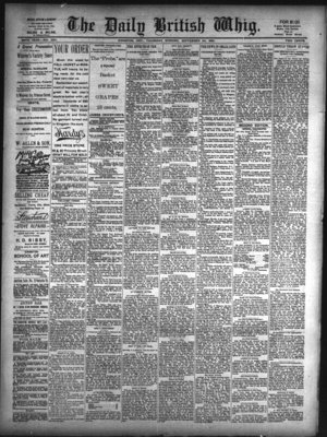 Daily British Whig (1850), 24 Sep 1891