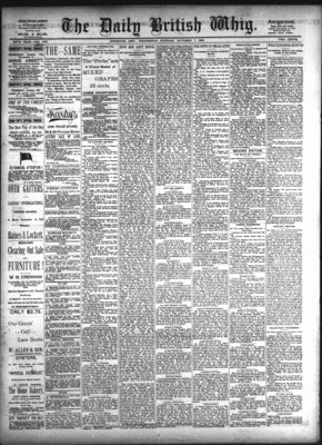 Daily British Whig (1850), 7 Oct 1891