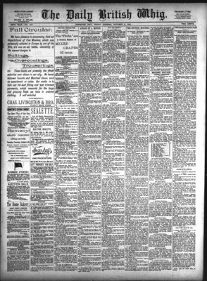 Daily British Whig (1850), 9 Oct 1891