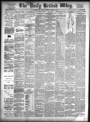 Daily British Whig (1850), 12 Oct 1891