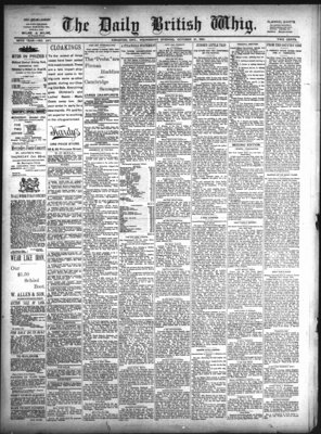 Daily British Whig (1850), 21 Oct 1891