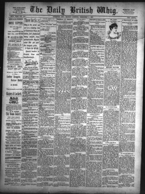 Daily British Whig (1850), 2 Nov 1891