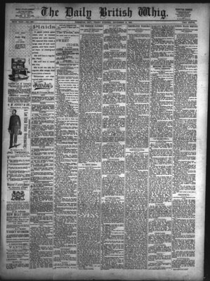 Daily British Whig (1850), 6 Nov 1891