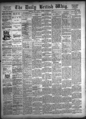 Daily British Whig (1850), 10 Nov 1891