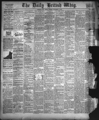 Daily British Whig (1850), 13 Nov 1891