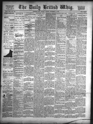 Daily British Whig (1850), 16 Nov 1891