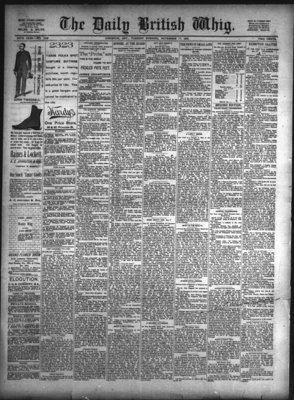 Daily British Whig (1850), 17 Nov 1891