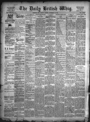 Daily British Whig (1850), 23 Nov 1891