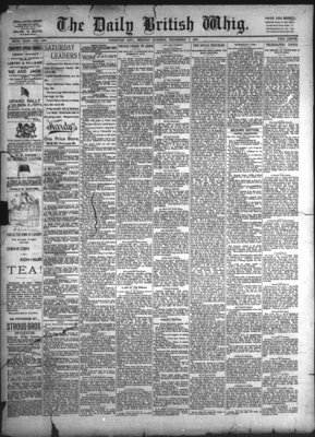 Daily British Whig (1850), 7 Dec 1891