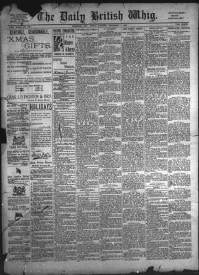 Daily British Whig (1850), 11 Dec 1891