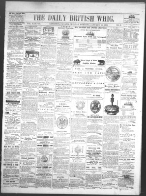 Daily British Whig (1850), 11 Jan 1869