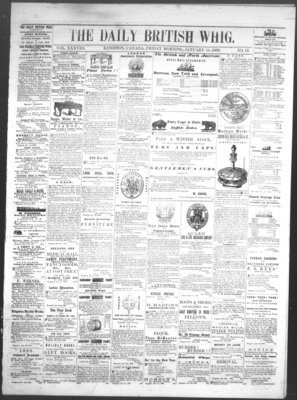 Daily British Whig (1850), 15 Jan 1869