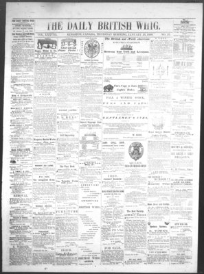 Daily British Whig (1850), 28 Jan 1869