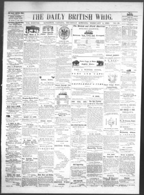 Daily British Whig (1850), 4 Feb 1869