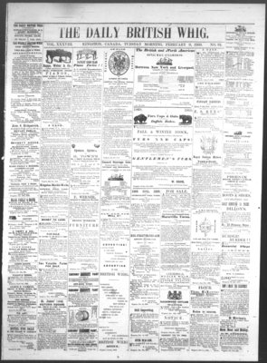 Daily British Whig (1850), 9 Feb 1869