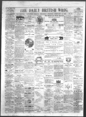 Daily British Whig (1850), 11 Feb 1869