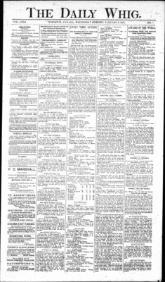 Daily British Whig (1850), 9 Jan 1889