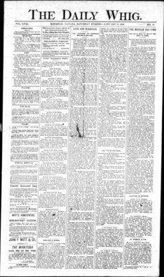 Daily British Whig (1850), 12 Jan 1889