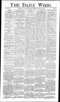 Daily British Whig (1850), 17 Jan 1889