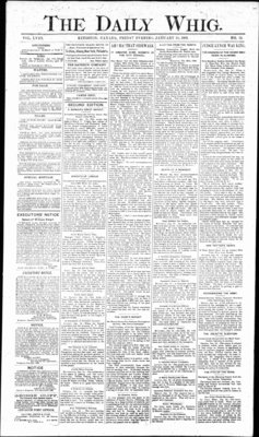 Daily British Whig (1850), 18 Jan 1889