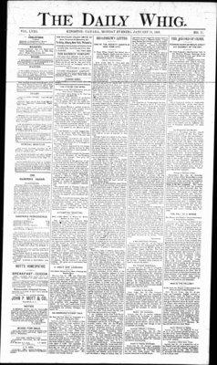 Daily British Whig (1850), 21 Jan 1889