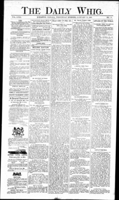 Daily British Whig (1850), 23 Jan 1889