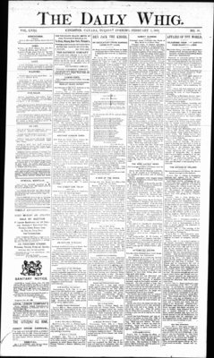 Daily British Whig (1850), 5 Feb 1889