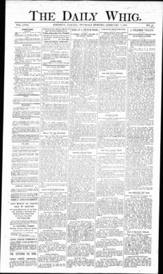 Daily British Whig (1850), 7 Feb 1889