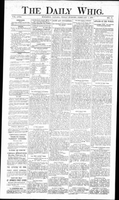 Daily British Whig (1850), 8 Feb 1889