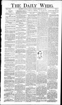 Daily British Whig (1850), 25 Feb 1889