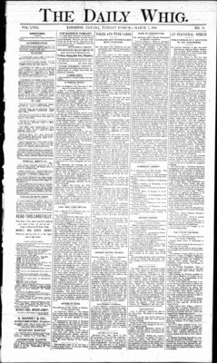 Daily British Whig (1850), 5 Mar 1889