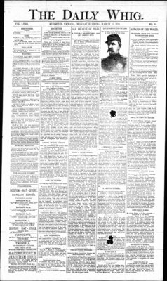 Daily British Whig (1850), 11 Mar 1889