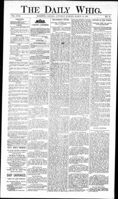 Daily British Whig (1850), 16 Mar 1889