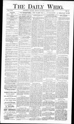 Daily British Whig (1850), 18 Mar 1889